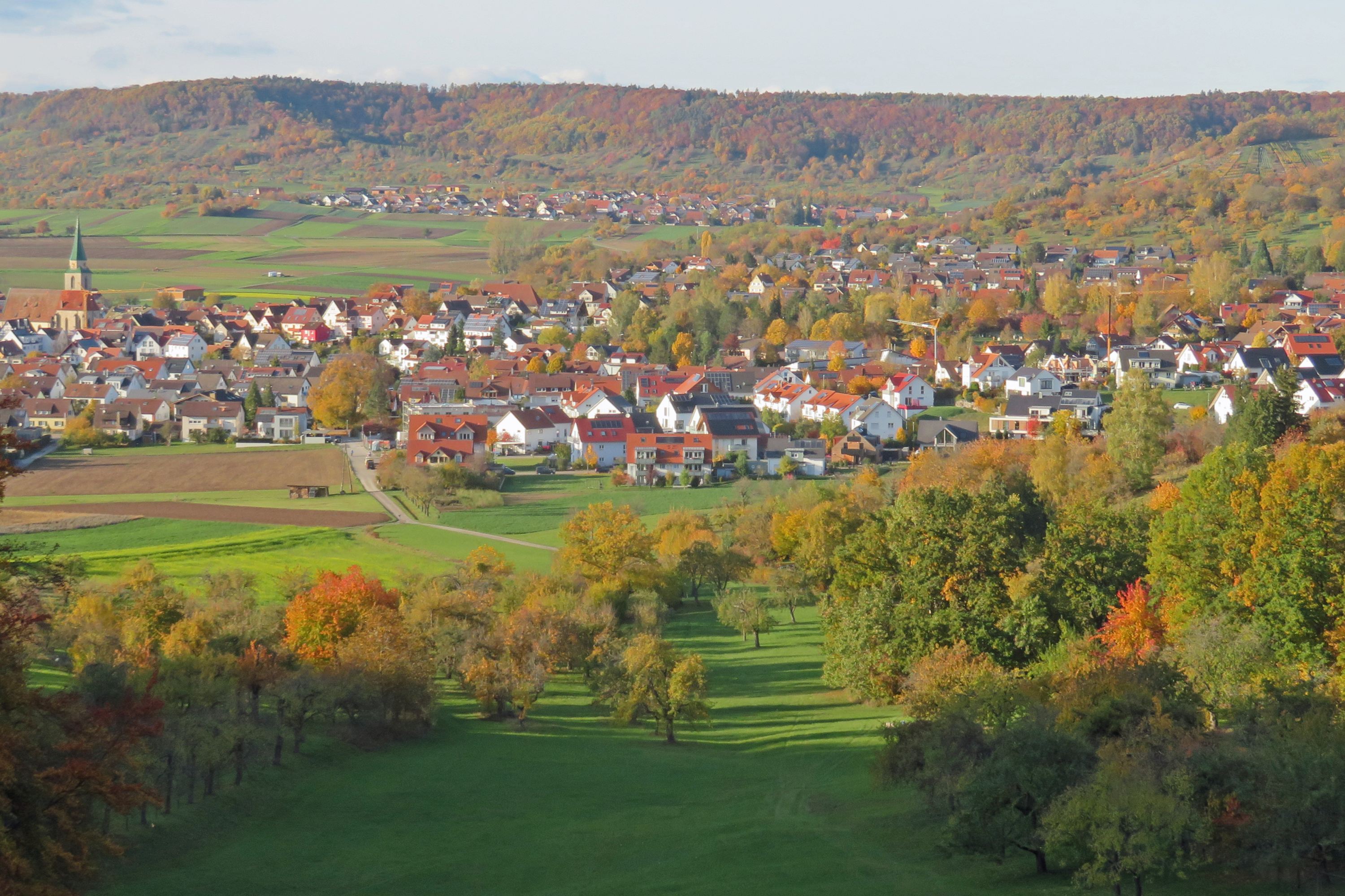 Gemeinde Ammerbuch Falkenberg   Herbst in Ammerbuch 3