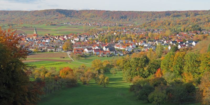 Gemeinde Ammerbuch Falkenberg   Herbst in Ammerbuch 3