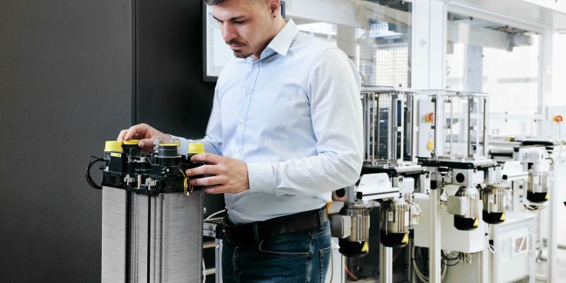 NA 25brennstoffzellenstacks von ekpo fuel cell technologies zeichnen sich durch eine sehr hohe leistungsdichte aus.