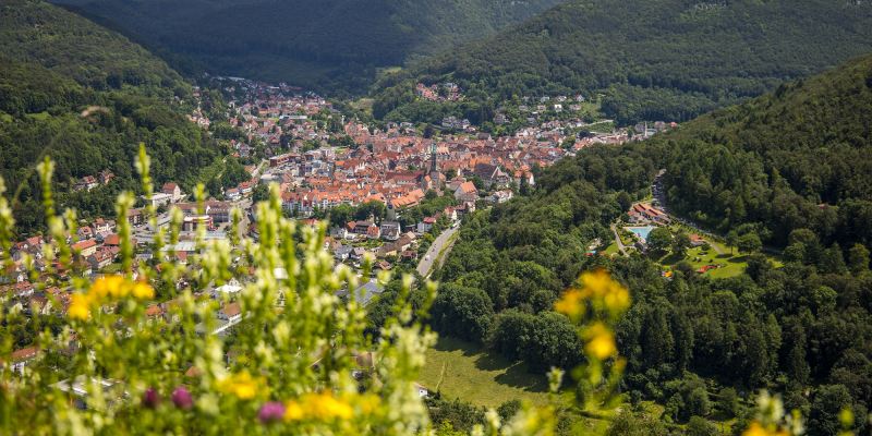 Tour de Neckar Alb Bild Blick vom Hohenurach